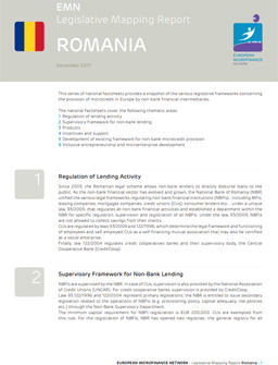 Legislative mapping report Romania