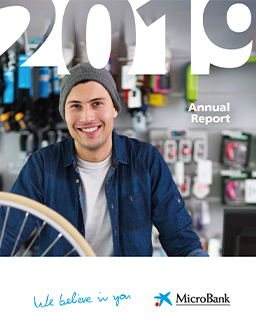 cover MicroBank - Annual Report 2019