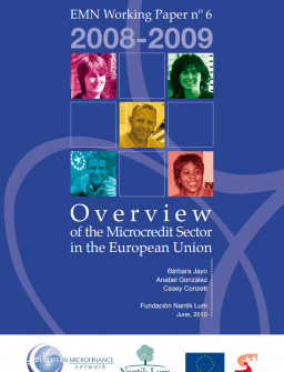 Overview of the Microcredit Sector in the European Union 2008-09 cover