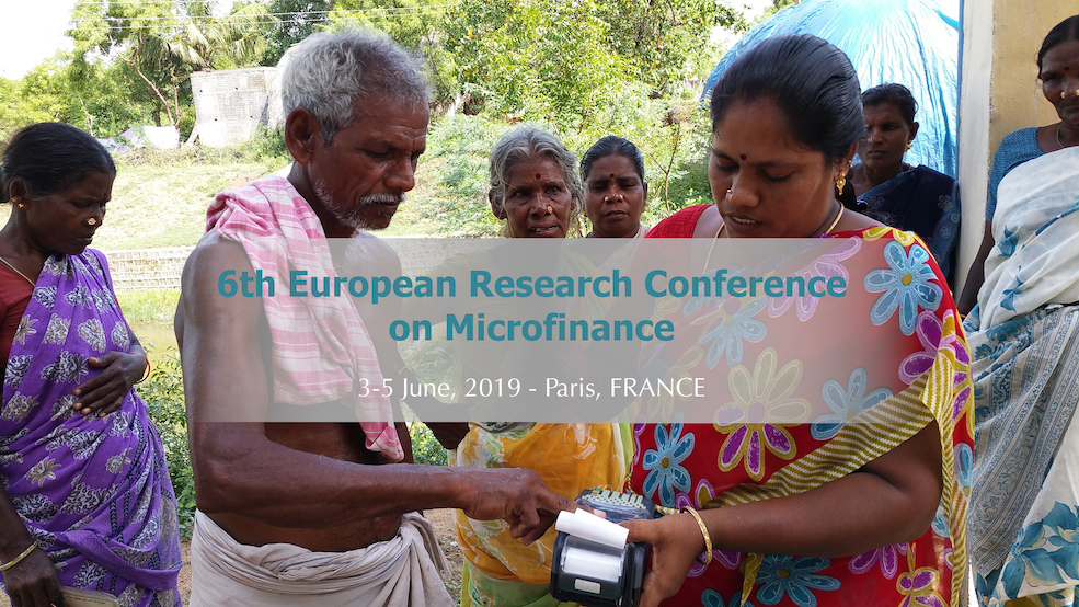 6th European Research Conference Microfinance head image